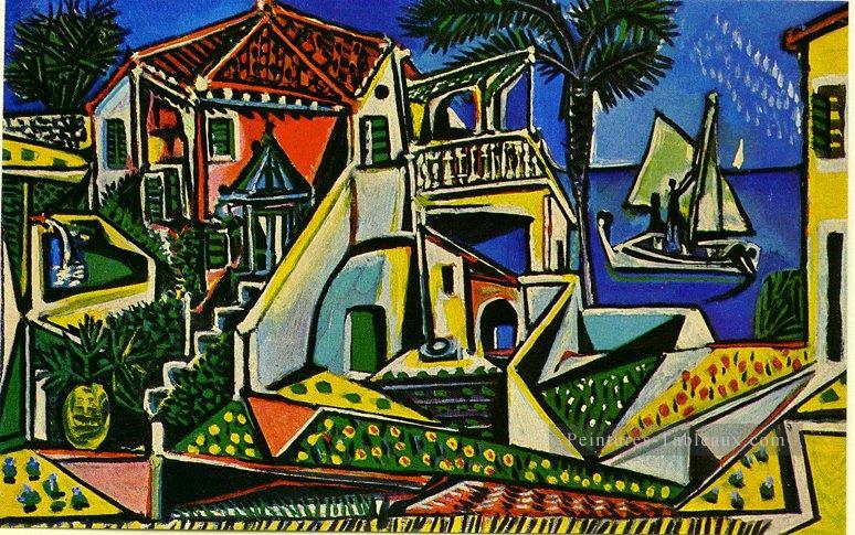 Paysage méditerranéen Picasso Peintures à l'huile
